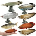 thumbnail image 2 of Juiluna Simulation Marine Animal Model Realistic Fish Aquarium Action Figures Cognitive Educational Toys For Gifts, 2 of 6