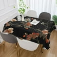 thumbnail image 2 of Yayeee Tablecloths for Rectangular Tables 60 x 108 inch Party Table Cover, Black Flowers, 2 of 6