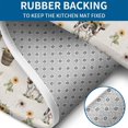 thumbnail image 4 of White Buffalo Pattern Bathroom Rugs Sets 3 Piece,Toilet Cover Set,Absorbent Non Slip Bathroom Mats Sets with U-Shaped Contour Rug Toilet Rug Set, 4 of 5