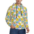 thumbnail image 2 of Lsque Colorful Duck Pattern Casual Men's Hoodie,Hooded Sweatshirt with Kangaroo Pocket,Pullover Hoodie-4X-Large, 2 of 7