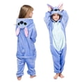 thumbnail image 1 of Pijamas de invierno para niños y niñas, ropa de dormir de panda, dinosaurio, unicornio, kigurumi, onesies para niños, manta para dormir, disfraz de bebé, 1 of 4
