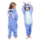 thumbnail image 1 of Pijamas de invierno para niños y niñas, ropa de dormir de panda, dinosaurio, unicornio, kigurumi, onesies para niños, manta para dormir, disfraz de bebé, 1 of 4