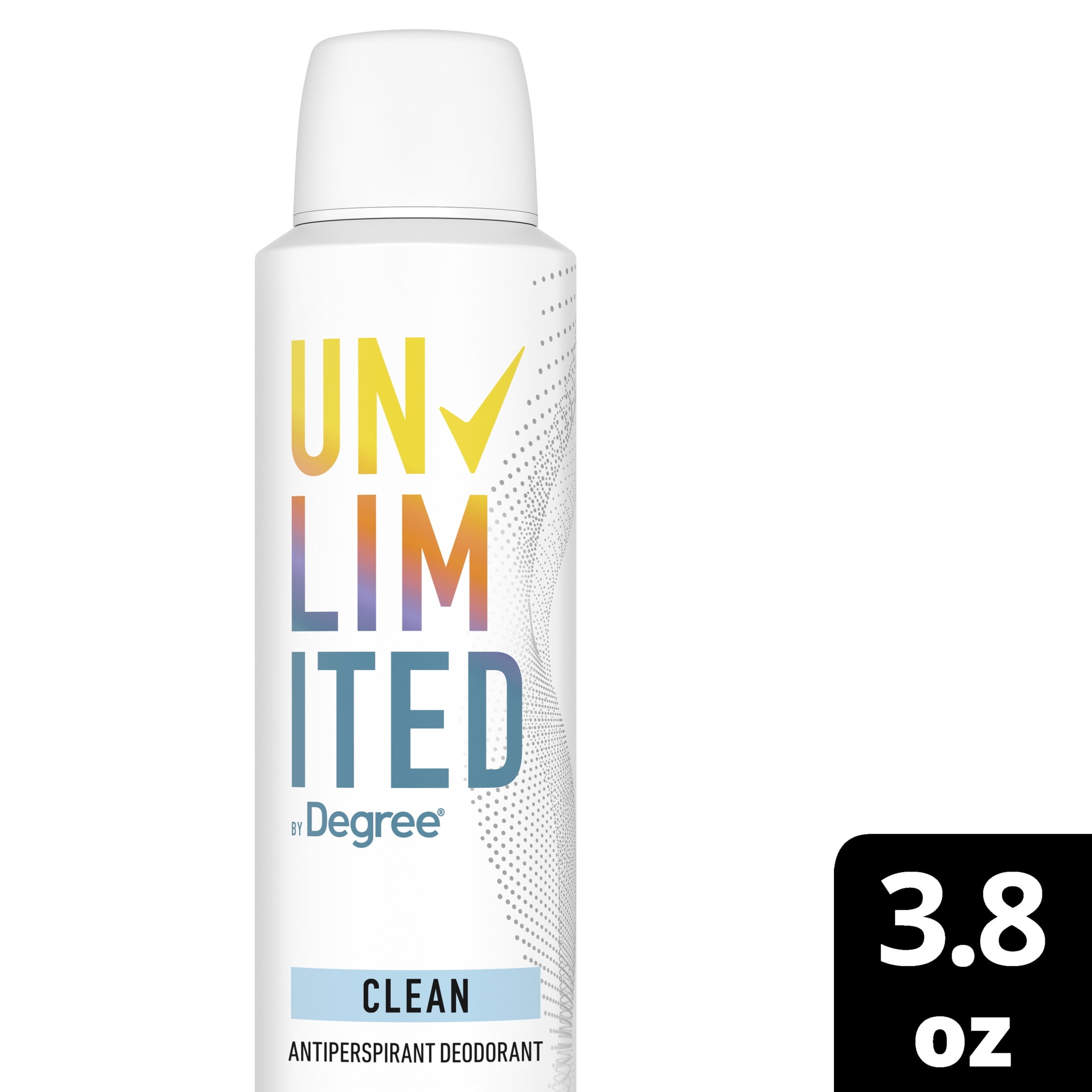 Degree Unlimited Antiperspirant Deodorant Clean, 3.8 oz