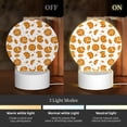 thumbnail image 3 of Balery Yellow Biscuit Pattern Acrylic Night Light Gift with 3 Color ModesTouch-Sensitive LED Lamp Perfect Gift for Mother's Day, Birthday, or Christmas, 3 of 9