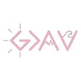 thumbnail image 1 of Cartat2s God Decal Truck Car Sticker Durable Decorative Automotive Stickers for Vehicles Laptops Windows, 1 of 4