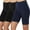 Blue, variant on 3 Pack Biker Shorts for Women 2024 Summer Workout Athletic Gym Sports Yoga Shorts Casual High Waist Cycling Short Pants Solid Color Tight Leggings Lightning Sales Navy L