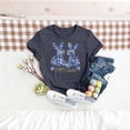 thumbnail image 2 of VKOYWKM Easter Bunny Shirts for Women Cute T-Shirts Rabbit Eggs Graphic Tees Short Sleeve Casual Crew Neck Holiday T-Shirts Tops, 2 of 6