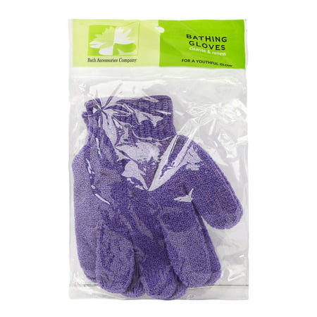 Spa Sister Bathing Gloves Purple