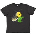 thumbnail image 3 of Inktastic Monarch Butterfly Caterpillar- Cute Baby Insect Youth T-Shirt, 3 of 5