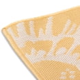 thumbnail image 4 of Erbanica Quick Dry Yellow Floral Indoor Outdoor Rug, Weather-Resistant, Easy to Clean, 4 of 5