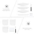 thumbnail image 2 of WRISTBIQUE Floating Corner Shelves Wall Mounted Home Decor 3Pack, 2 of 10