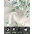 thumbnail image 7 of Green Eucalyptus Leaves Cloth Napkins Set of 6 Reusable Dinner Napkins, Spring Daily Flowers Botanical Linen Cocktail Napkin Washable Table Napkins for Wedding/Holiday Party/Baby Shower 20"x20", 7 of 7