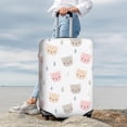 thumbnail image 6 of luggage cover protector Fashion suitcase covers for luggage Washable suitcase cover Anti-scratch lightweight carry on luggage covers Fits 29-32in Baggage Bear Kawaii, 6 of 6