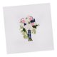 thumbnail image 5 of Kit de Inicio de Bordado con Patrón de Flores, Manualidades de Punto de Cruz, Decoración de Hogar / Pared / Restaurante / Hotel de Bricolaje - 30x30cm Azul Macarena Ribbon Cross Stitch, 5 of 8