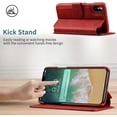 thumbnail image 3 of iPhone 6 red Case Wallet Case PU leather Filp Cover Case with Card Slots, 3 of 6