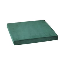 Lilixerw Sponge Cushion,Square Large Pillows Seating for Adults,Velvet Sofa Cushion Floor Cushions for Living Room Tatami,Army Green