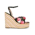 thumbnail image 2 of Betsey Johnson Womens Pansie Platform Ankle Strap Espadrilles, 2 of 3