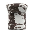 thumbnail image 3 of Weston Home Ayana Cowhide Parsons Dining Chairs, Set of 2, Brown Cowhide, 3 of 8