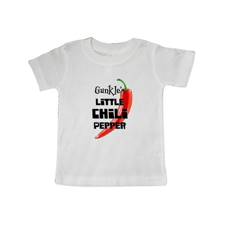 

Inktastic Gunkle s Little Chili Pepper Gift Baby Boy or Baby Girl T-Shirt