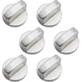 thumbnail image 1 of 6pcs Universal Metal Control Knob Gas Stove 6mm Universal Control Knob Stove Knob For Gas Stove Stove-xdd, 1 of 5