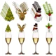 thumbnail image 4 of Tarjeta de copa de Navidad de 10/20/30 piezas, sombrero de Papá Noel, decoración de copa de vino, adornos de Navidad, regalo de Año Nuevo, decoraciones navideñas, 4 of 5