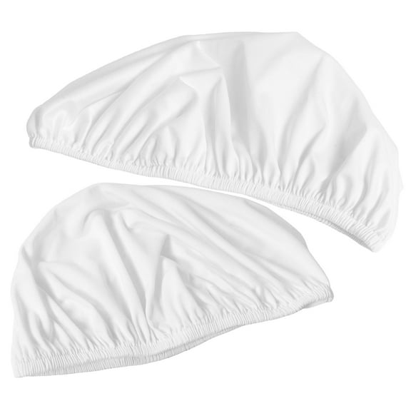 NIAIZEK 1Set Soft White Toilet Lid Cover Protector Easy Install Full Coverage for Bathroom