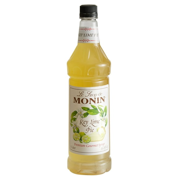 Monin 1 Liter Premium Key Lime Pie Flavoring Syrup