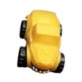 thumbnail image 3 of Almencla Push and Go Car Cute Creative Early Educational Toys for Preschool Baby Kids Yellow, 3 of 8