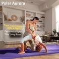 thumbnail image 6 of Polar Aurora Gymnastics Mat 4'x10'x2" Floding Interlocking Gymnastics Mats with Carrying Handles Thick Gym Mat(Violet), 6 of 8