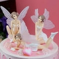 thumbnail image 5 of Tinkerbell Figurine for Home Office Cake Car Table Ornament 3pcs, 5 of 5