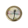 thumbnail image 4 of Perilla de puerta decorativa Sunnimix 2x Mariposa y Flor latón, 4 of 8