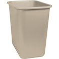 thumbnail image 3 of Storex Indoor Plastic Waste Basket, Beige, 7 gallon,  6-pack, 3 of 6