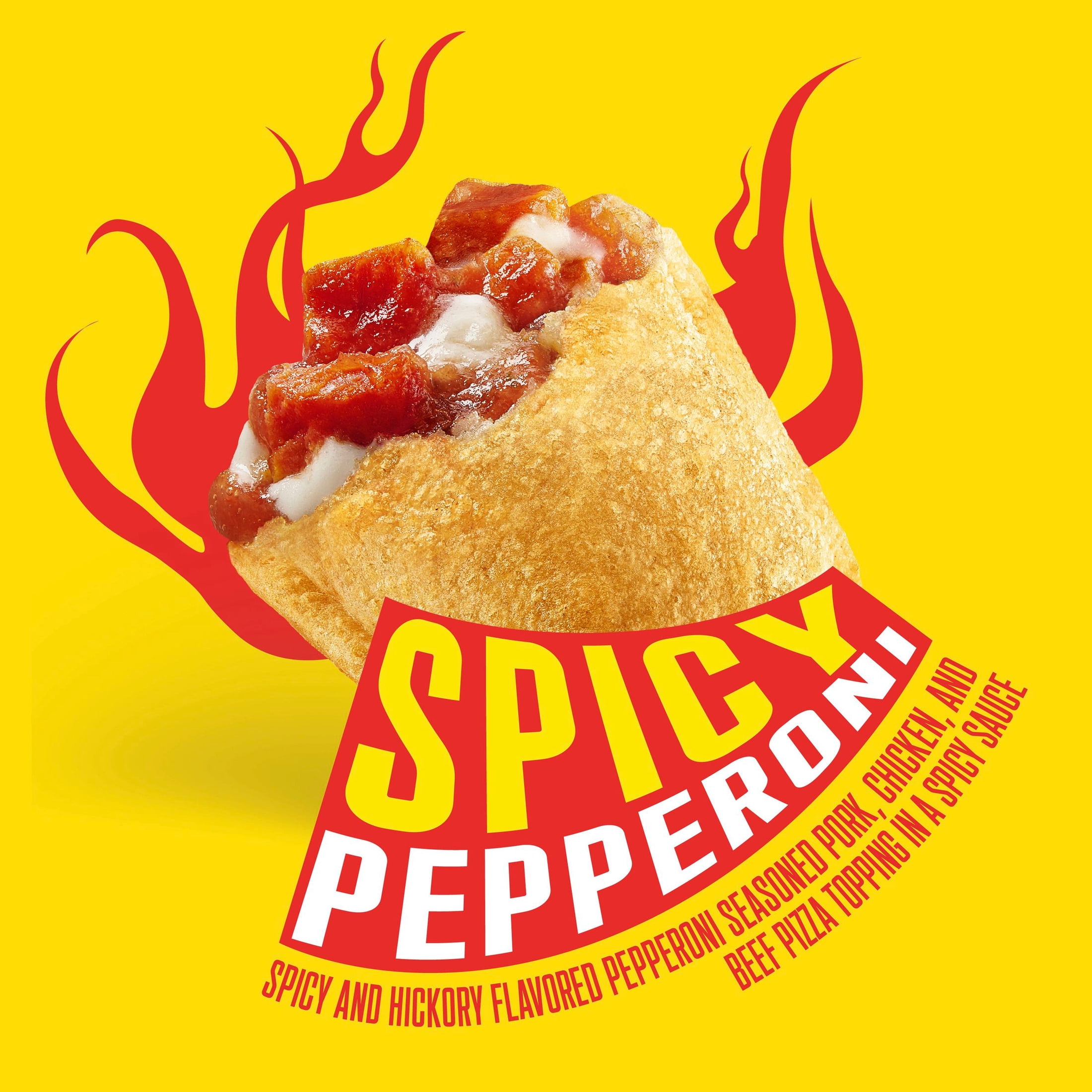 Totino's Pizza Rolls, Hellfire Club Spicy Pepperoni, Stranger Things, 50 Rolls, 24.46 oz