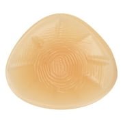 Bra Pad, Inserts Soft Silicone Triangular Shaped Concave Bottom Prosthetic Breast for Post Mastectomy [#2] 75B 80A