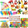 thumbnail image 1 of Building Blocks Party Favors LiyIQ 134 unidades con pajitas reutilizables, 1 of 7