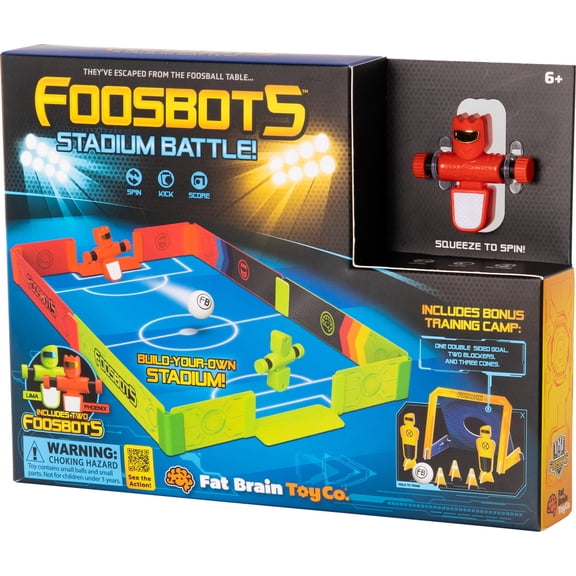 Fat Brain Foosbots Stadium Battle Set 74913