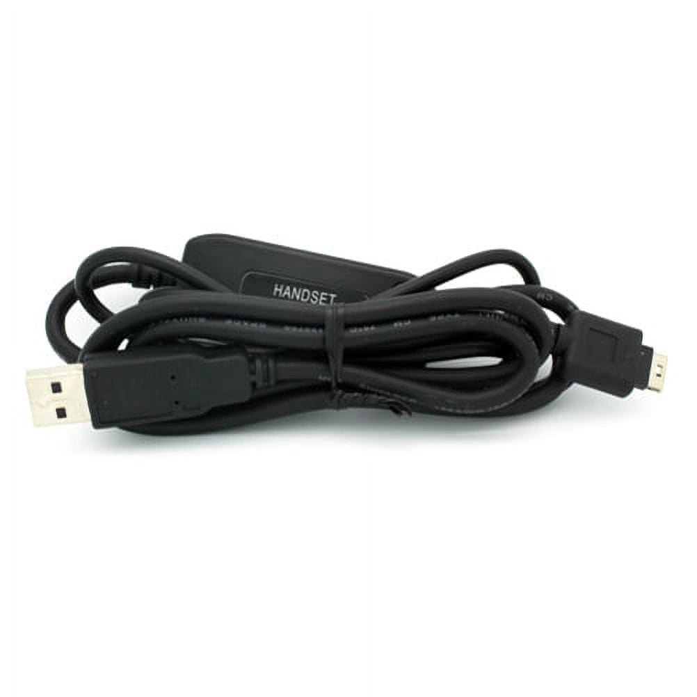 Premium USB Cable Charging Power Wire Data Sync Cord Black B5L for