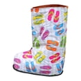 thumbnail image 2 of Esquirla Winter Warm Cast Sock Adjustable Washable Soft Women Men Cast Protector Sock Coloful M, 2 of 8