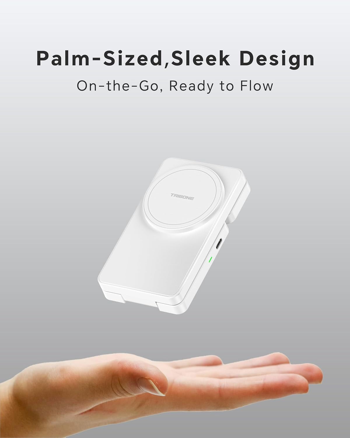 3 in 1 Charging Station for iPhone 17/16/15/14/13/12 Series, Wireless Charger for Apple Watch，Travel Magnetic Charging Stand for AirPods (White)