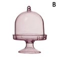 thumbnail image 1 of 1pc Mini Stand Cake Box Cupcake Candy Plastic Wedding Favor Party Box X5L4, 1 of 6