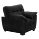 thumbnail image 3 of Sillón Dicasa Monza 1 Plaza Negro para Sala, 3 of 9