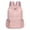 Pink, variant on Solid Color Schoolbag Large Capacity Backpack for Students Daily Use