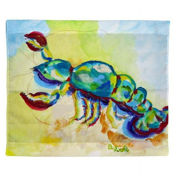 Betsy Drake TP1137 24 x 30 in. Colorful Lobster Outdoor Wall Hanging