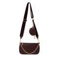 thumbnail image 1 of Sywqhk 2Pcs Pu Messenger Bag Women Solid Chiain Shoulder Crossbody Bolso (Marrón) Sywqhk Para estrenar, 1 of 8
