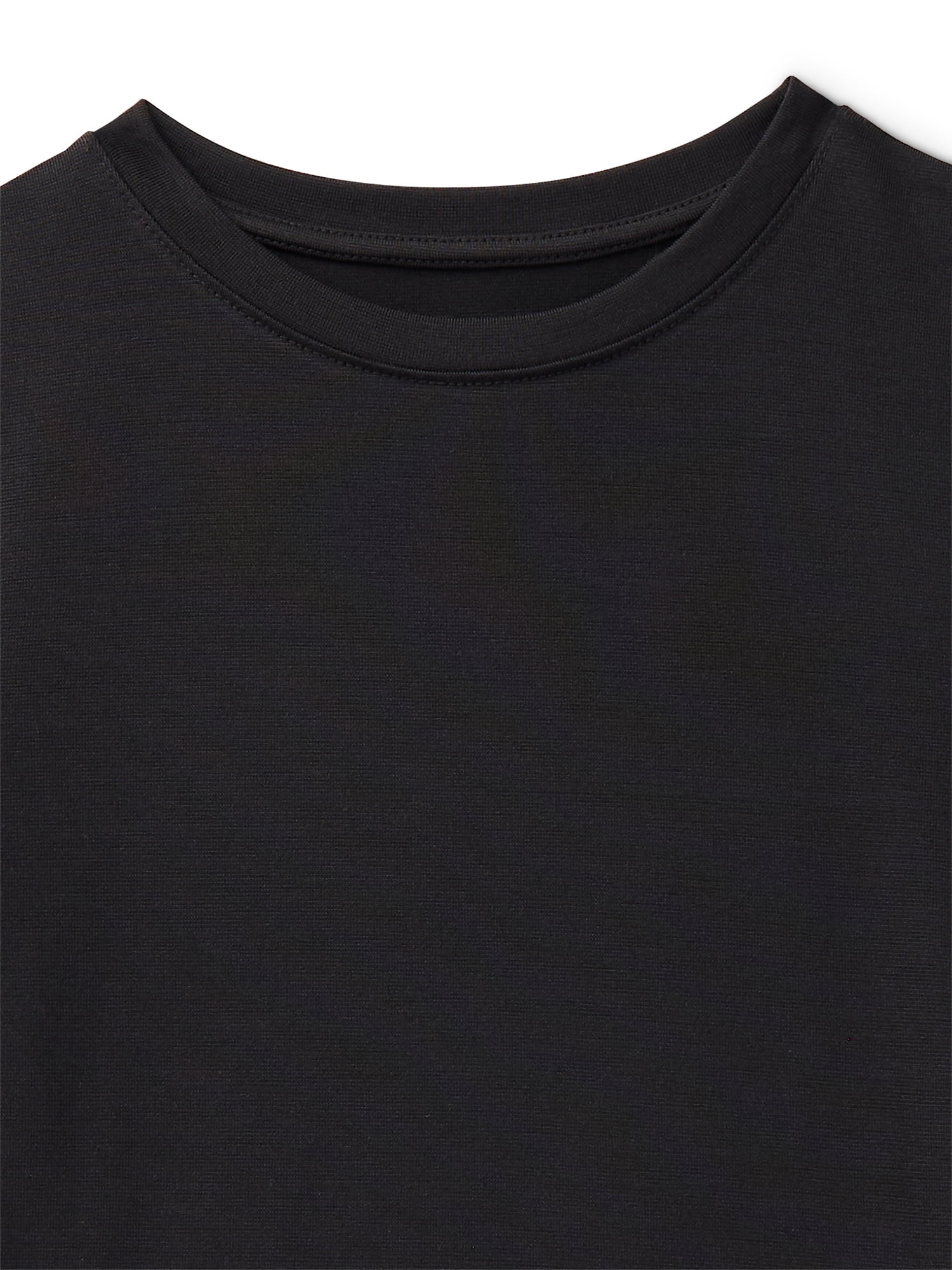 Athletic Works Girls Active Tee with Short Sleeves, Sizes 4-18 & Plus