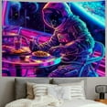 thumbnail image 2 of Autua Cyberpunk Art Tapestry Wall Hanging Unique Style Graphic Tapestries for Home Decor Living Room Bedroom Apartment Farmhouse Dorm 60x50inch, 2 of 6