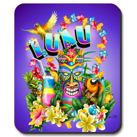 Art Plates Mouse Pad - Luau