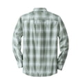 thumbnail image 4 of sogami Men's Casual Oxford Shirt Long Sleeve Checkered Button Down Shirt, 4 of 5