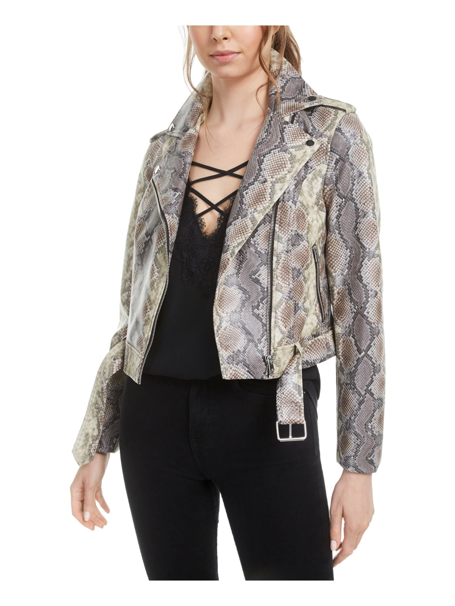 bar iii leather jacket