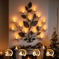 thumbnail image 4 of SoulBay Rechargeable Tea Lights with Remote, 12pcs Flameless Flickering LED Candles with Timer & Charging Cable, No Battery Needed, for Hom, 4 of 9